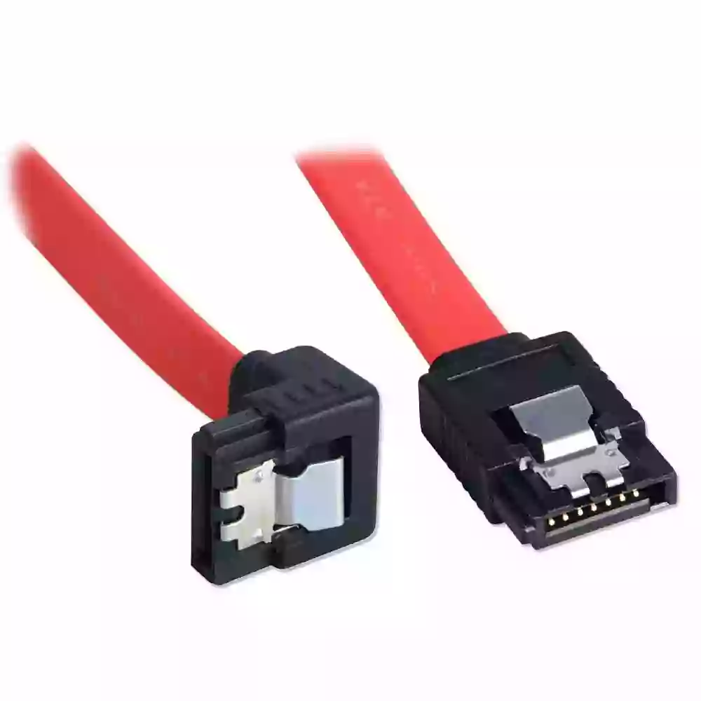 High quality 6Gbps curved SATA DATA cable